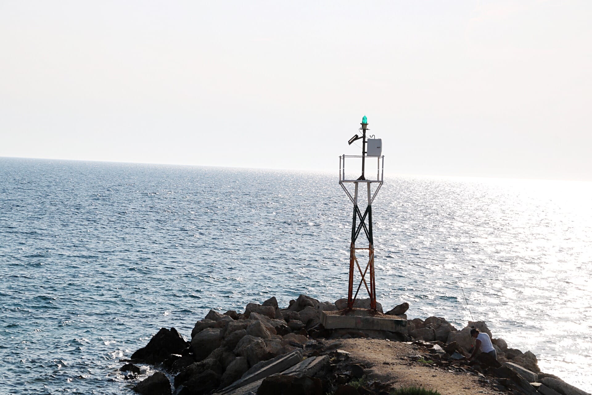 Nea Potidea. Hier soll es die schönsten Sonnenuntergänge geben