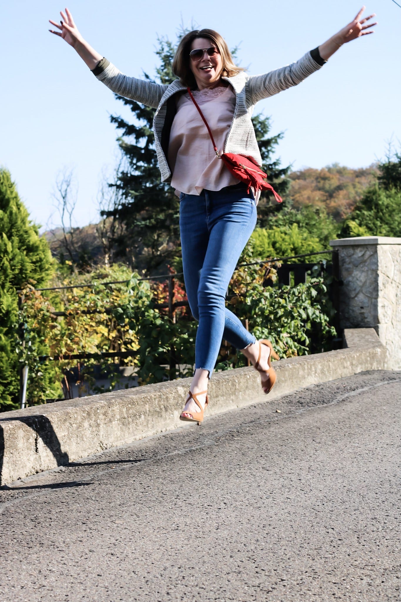 Frau Schirra bloggt macht einen Luftsprung