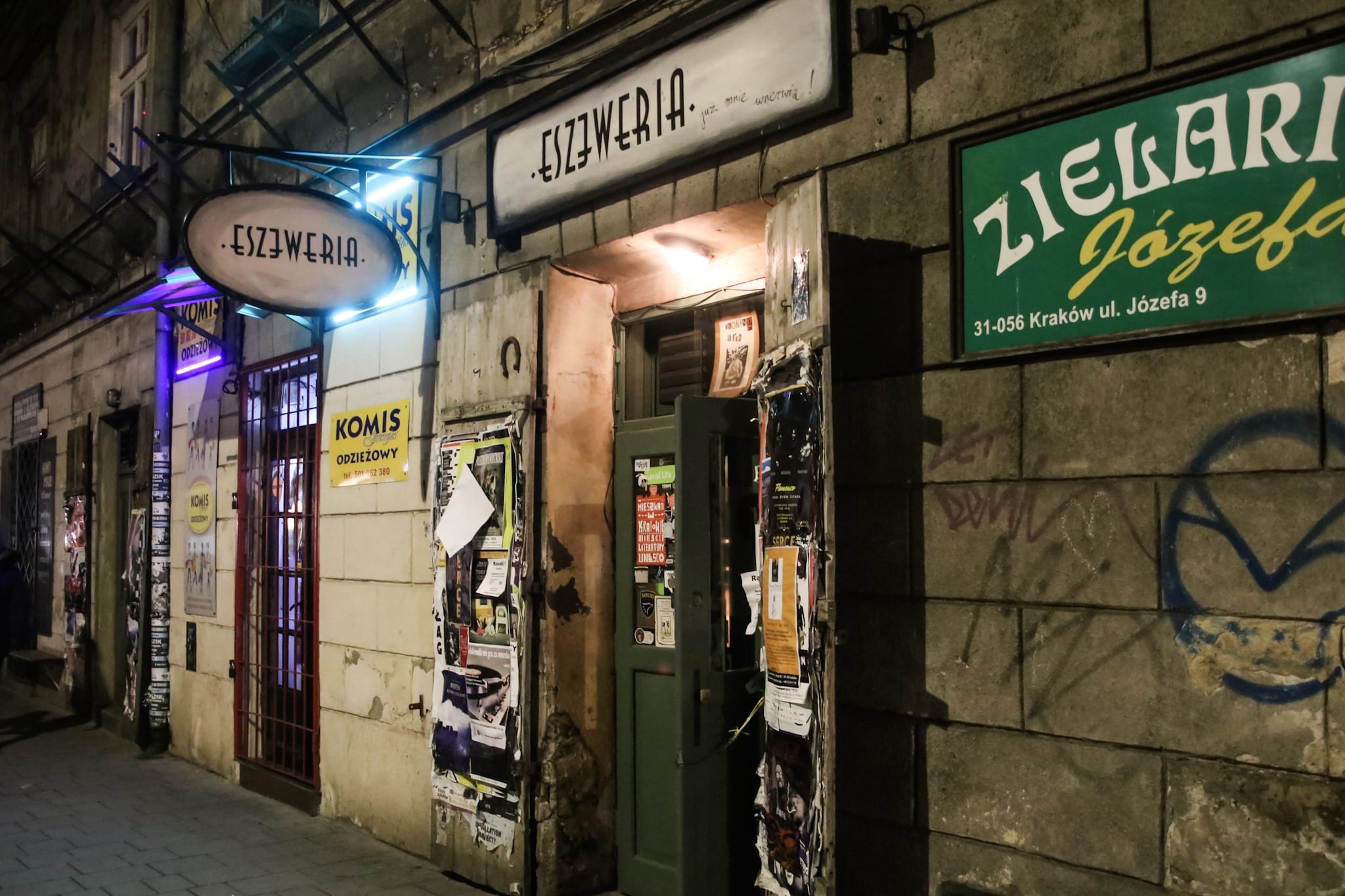 Nachtleben in Krakau