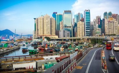 Unser erster Abend in Hongkong