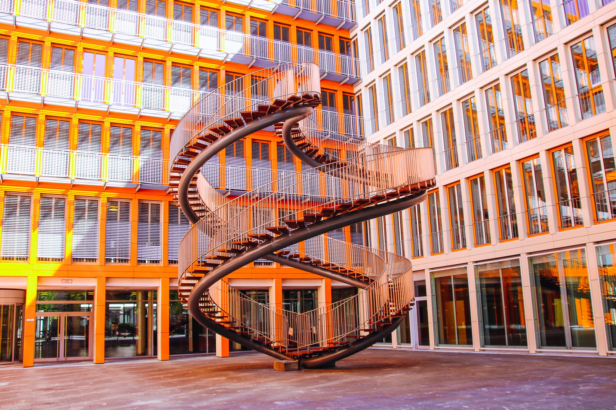 Die unendliche Treppe in München