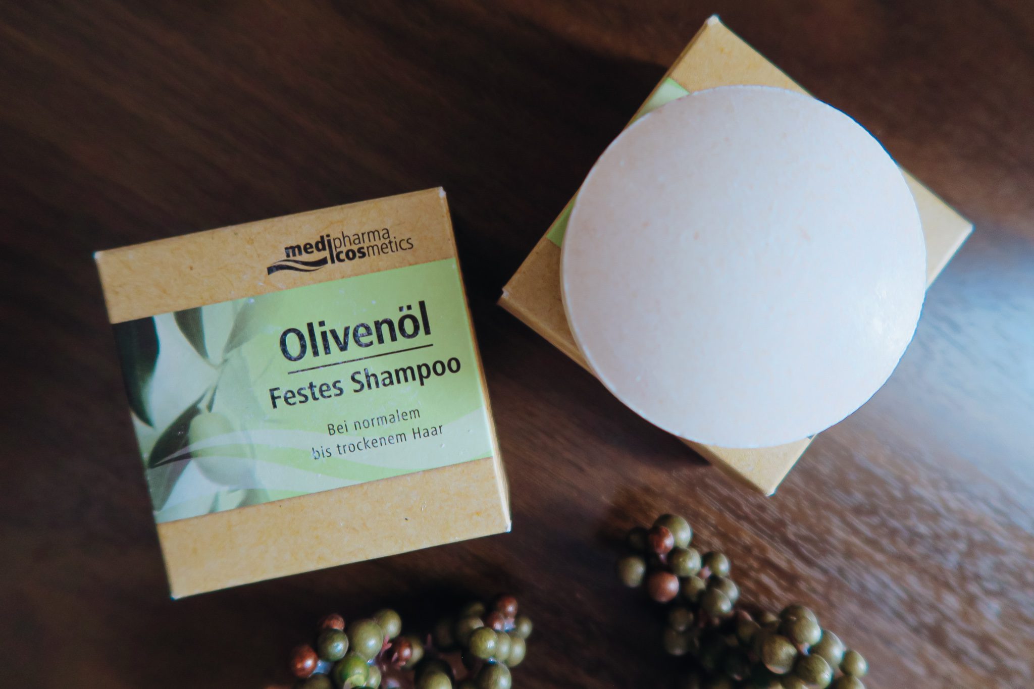 Festes Shampoo von medipharma cosmetics