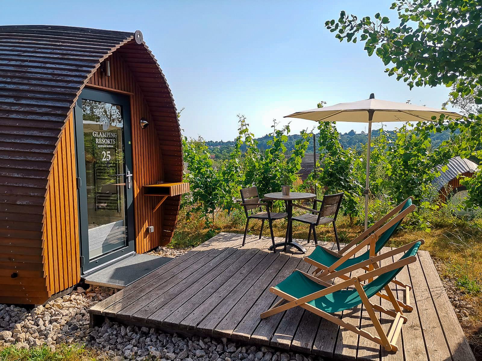 Naturhotelzimmer mit Terrasse