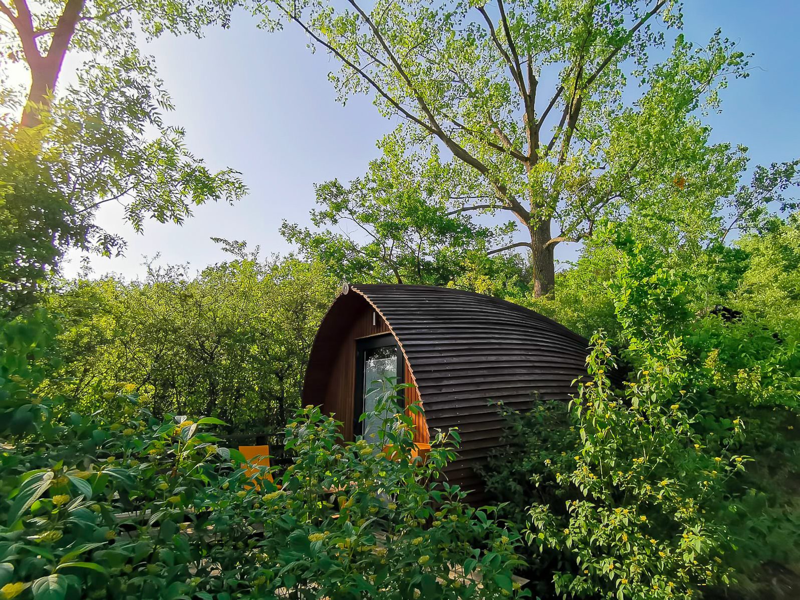 Naturhotelzimmer im Waldgarten