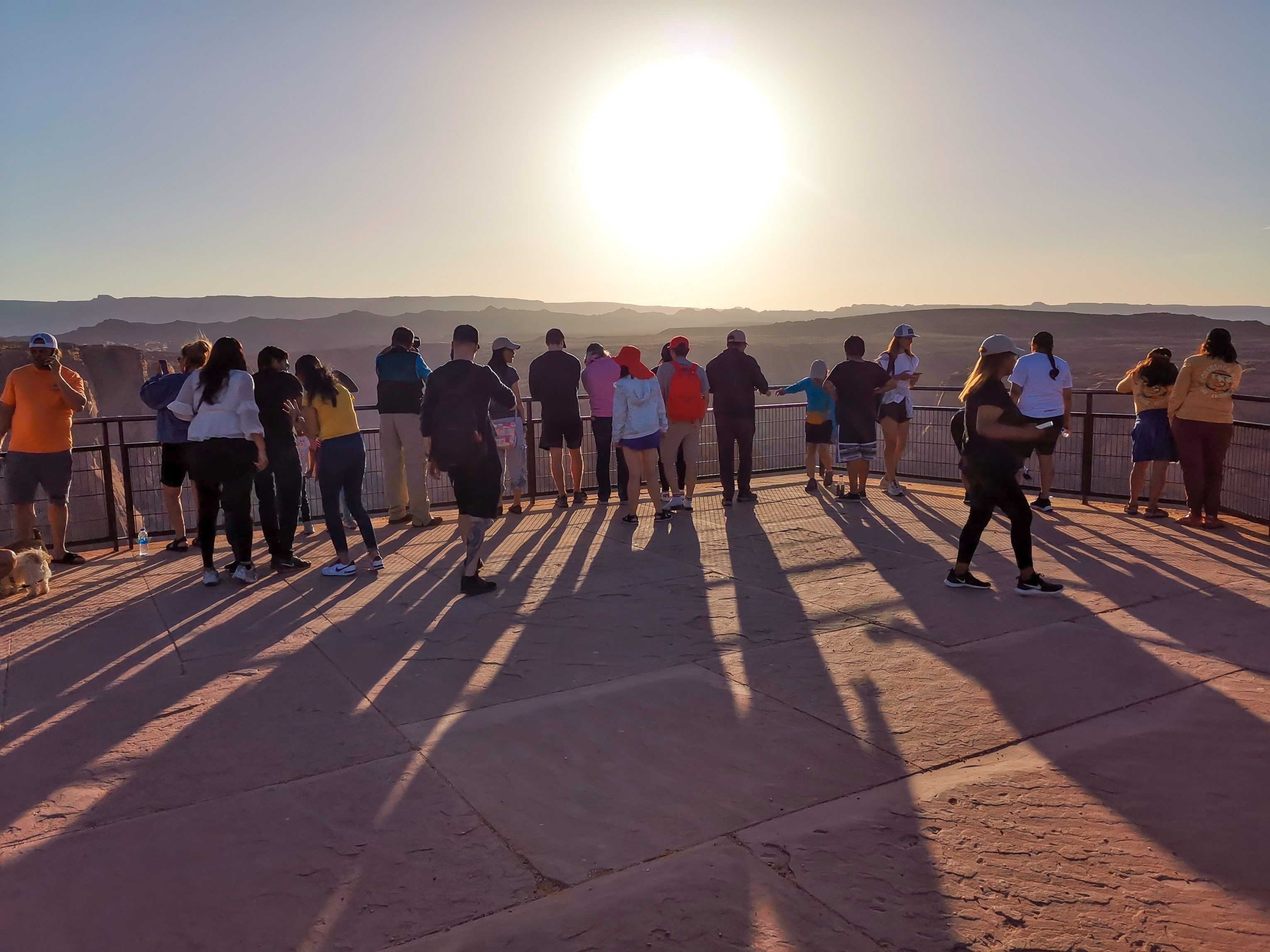 Horseshoe Bend in Page, Arizona (USA) - Sonnenuntergang